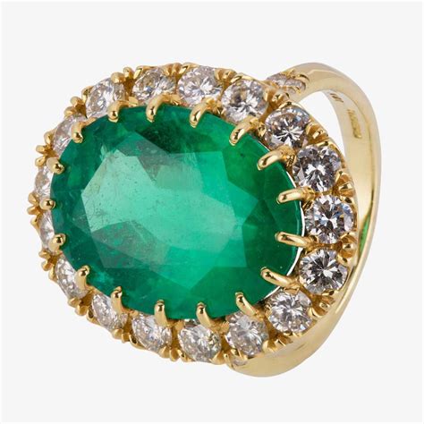 second hand emerald rings.